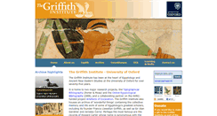 Desktop Screenshot of griffith.ox.ac.uk
