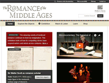 Tablet Screenshot of medievalromance.bodleian.ox.ac.uk