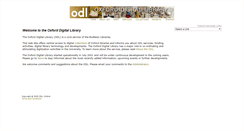 Desktop Screenshot of odl.ox.ac.uk
