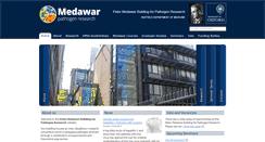 Desktop Screenshot of medawar.ox.ac.uk