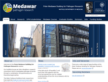 Tablet Screenshot of medawar.ox.ac.uk