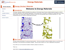 Tablet Screenshot of energy.materials.ox.ac.uk