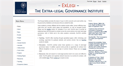 Desktop Screenshot of exlegi.ox.ac.uk