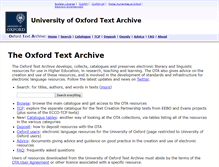 Tablet Screenshot of ota.ox.ac.uk