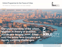 Tablet Screenshot of futureofcities.ox.ac.uk