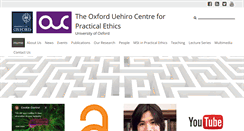 Desktop Screenshot of neuroethics.ox.ac.uk