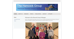 Desktop Screenshot of hancock.chem.ox.ac.uk