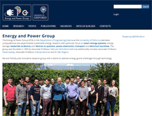 Tablet Screenshot of epg.eng.ox.ac.uk