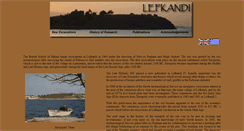 Desktop Screenshot of lefkandi.classics.ox.ac.uk