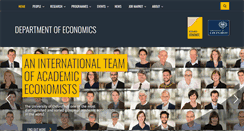 Desktop Screenshot of economics.ox.ac.uk