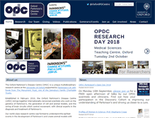 Tablet Screenshot of opdc.medsci.ox.ac.uk