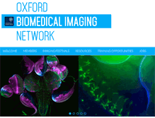 Tablet Screenshot of imaging.ox.ac.uk
