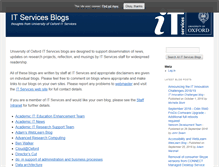 Tablet Screenshot of blogs.it.ox.ac.uk