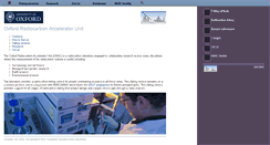 Desktop Screenshot of c14.arch.ox.ac.uk