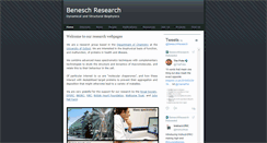 Desktop Screenshot of benesch.chem.ox.ac.uk