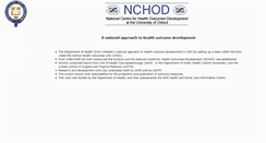Desktop Screenshot of nchod.uhce.ox.ac.uk