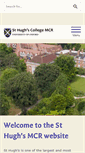 Mobile Screenshot of mcr.st-hughs.ox.ac.uk
