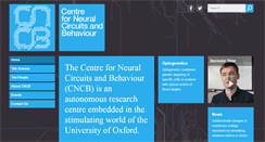 Desktop Screenshot of cncb.ox.ac.uk