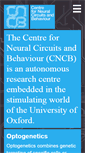 Mobile Screenshot of cncb.ox.ac.uk